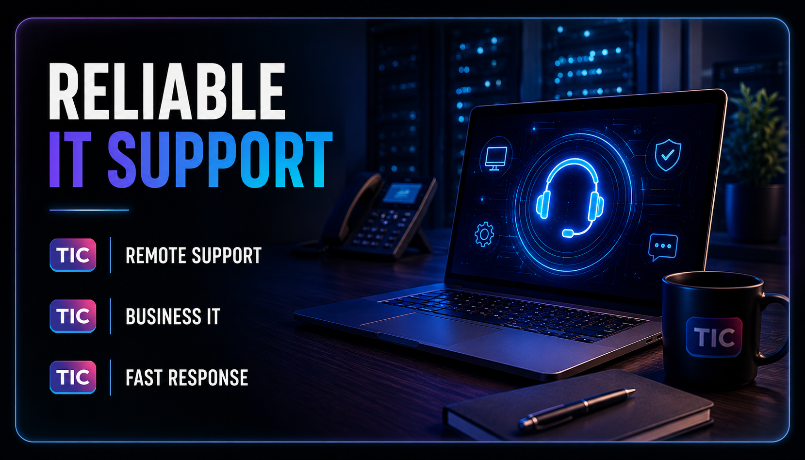 Reliable IT support services for small businesses